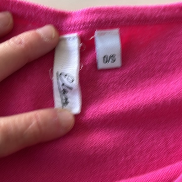 Pink long sleeved star top - Picture 2 of 4